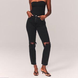 Curve Love 90s Ultra High Straight Jeans